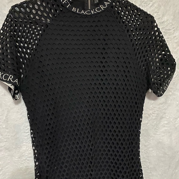 Black Craft Cult LG Black Mesh short dress - Picture 5 of 5